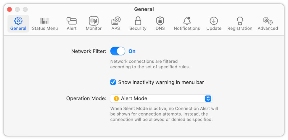 General Settings