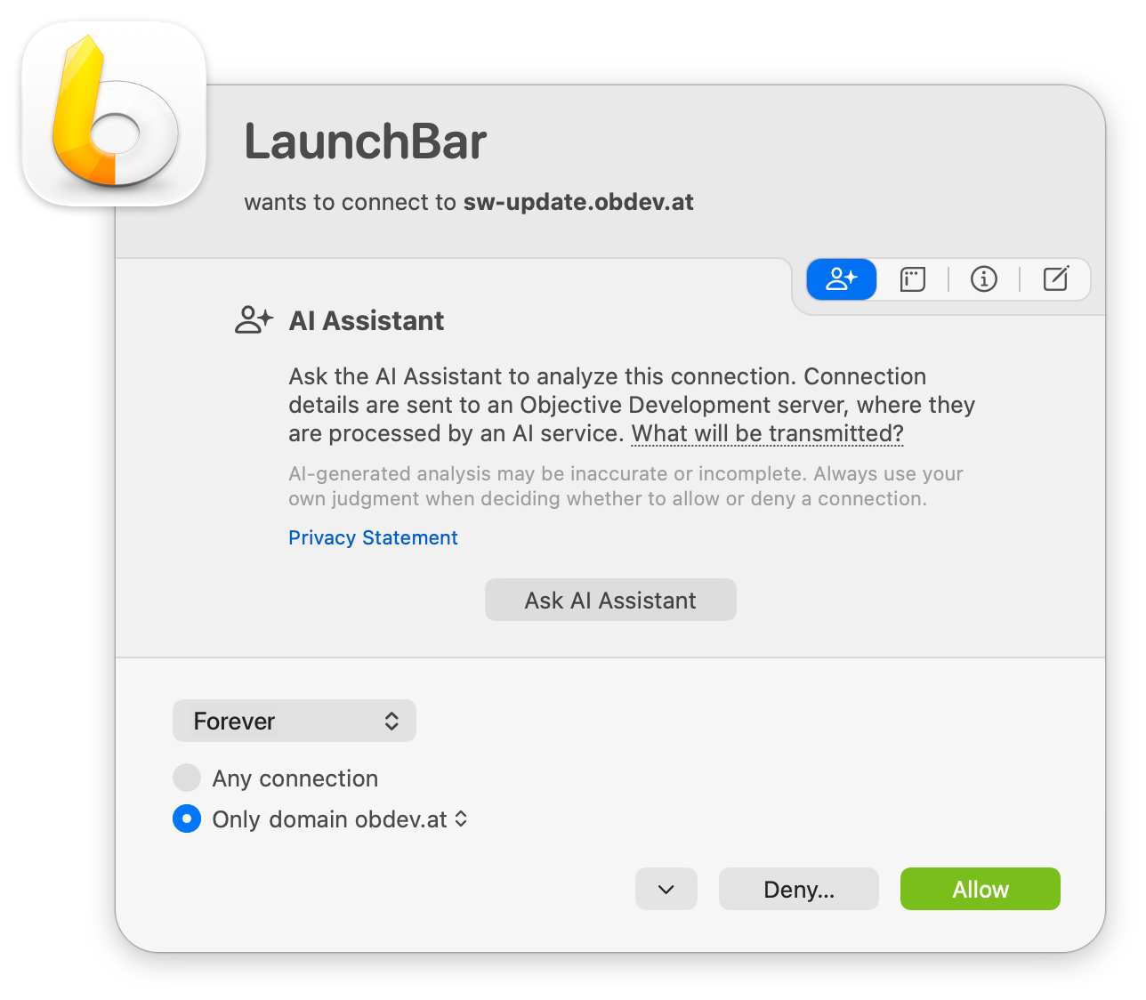 AI Assistant Ask