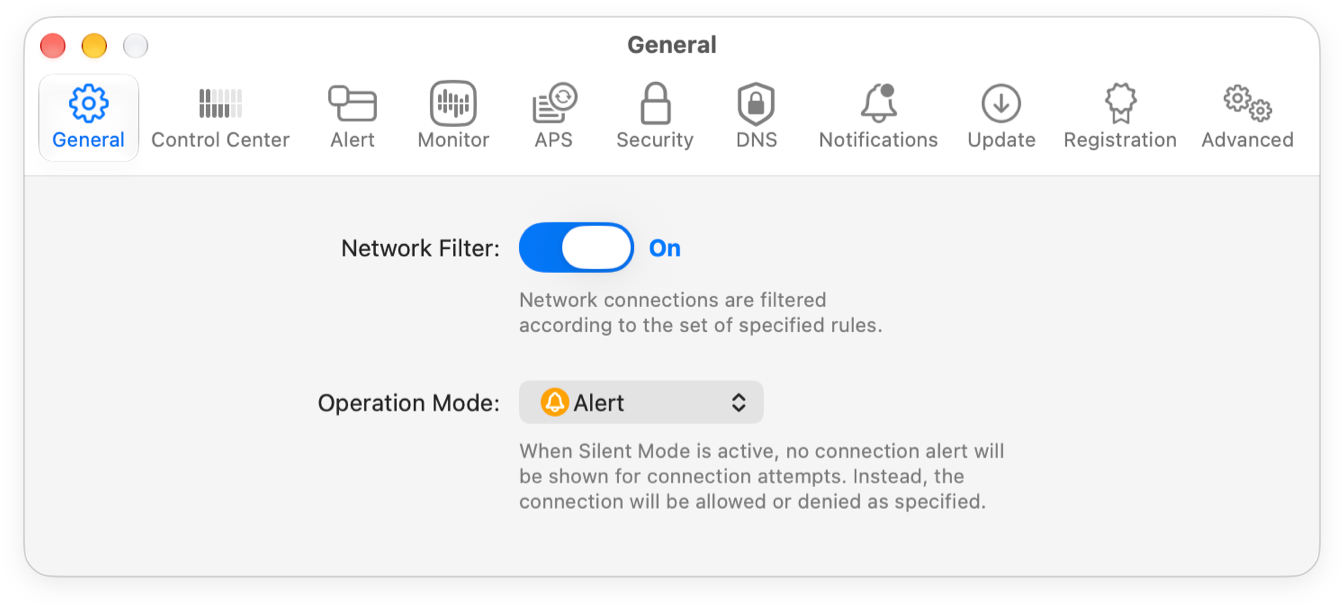 General Settings