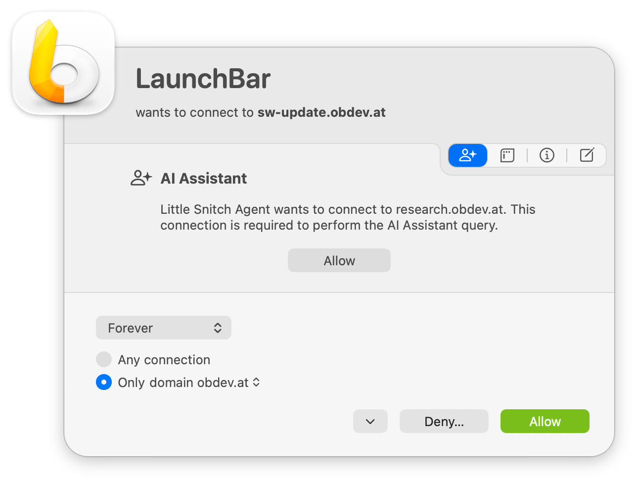 AI Assistant Allow
